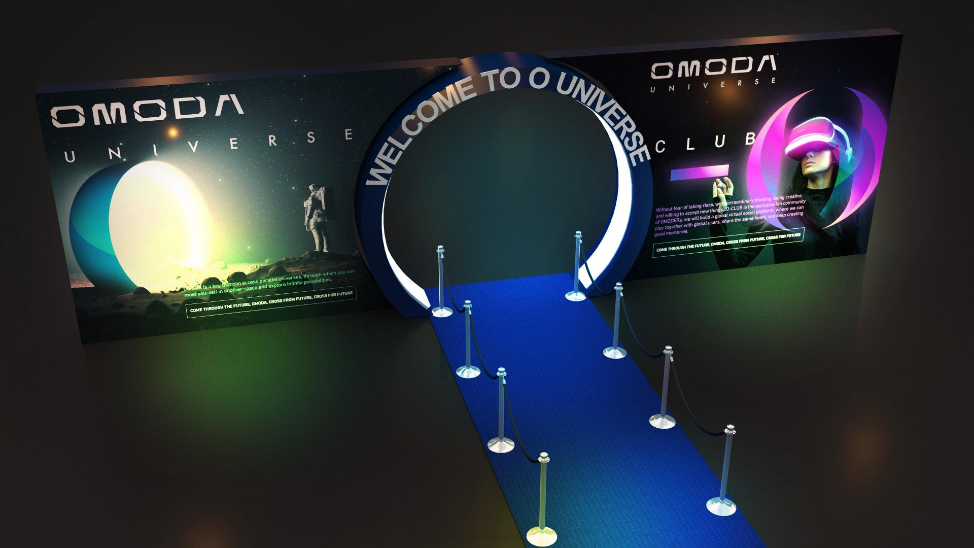 OMODA Universe Car Launch 2023 render