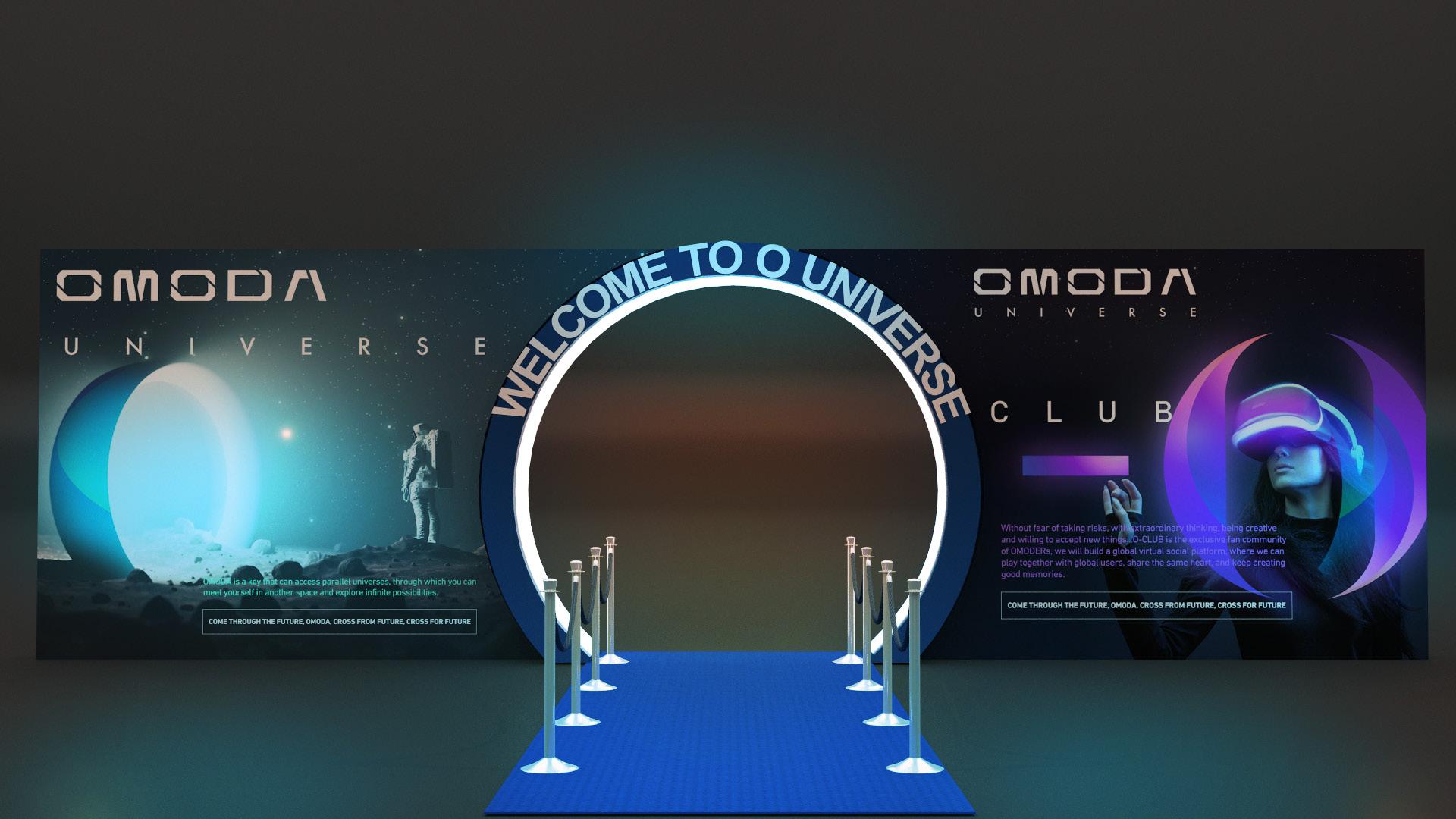 OMODA Universe Car Launch 2023 render
