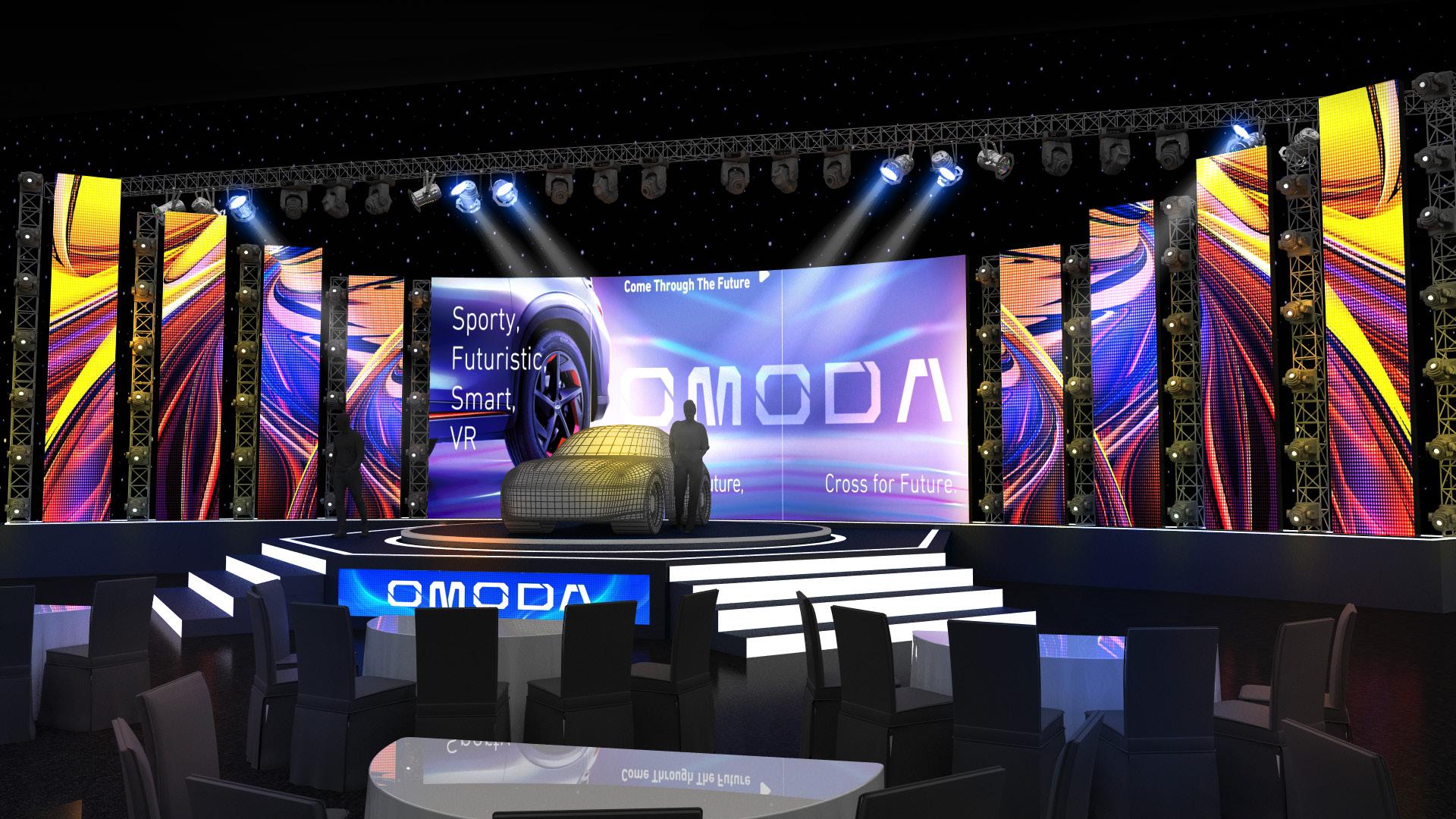 OMODA Universe Car Launch 2023 render
