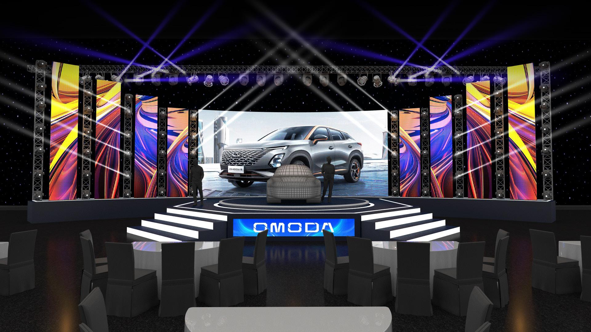 OMODA Universe Car Launch 2023 render