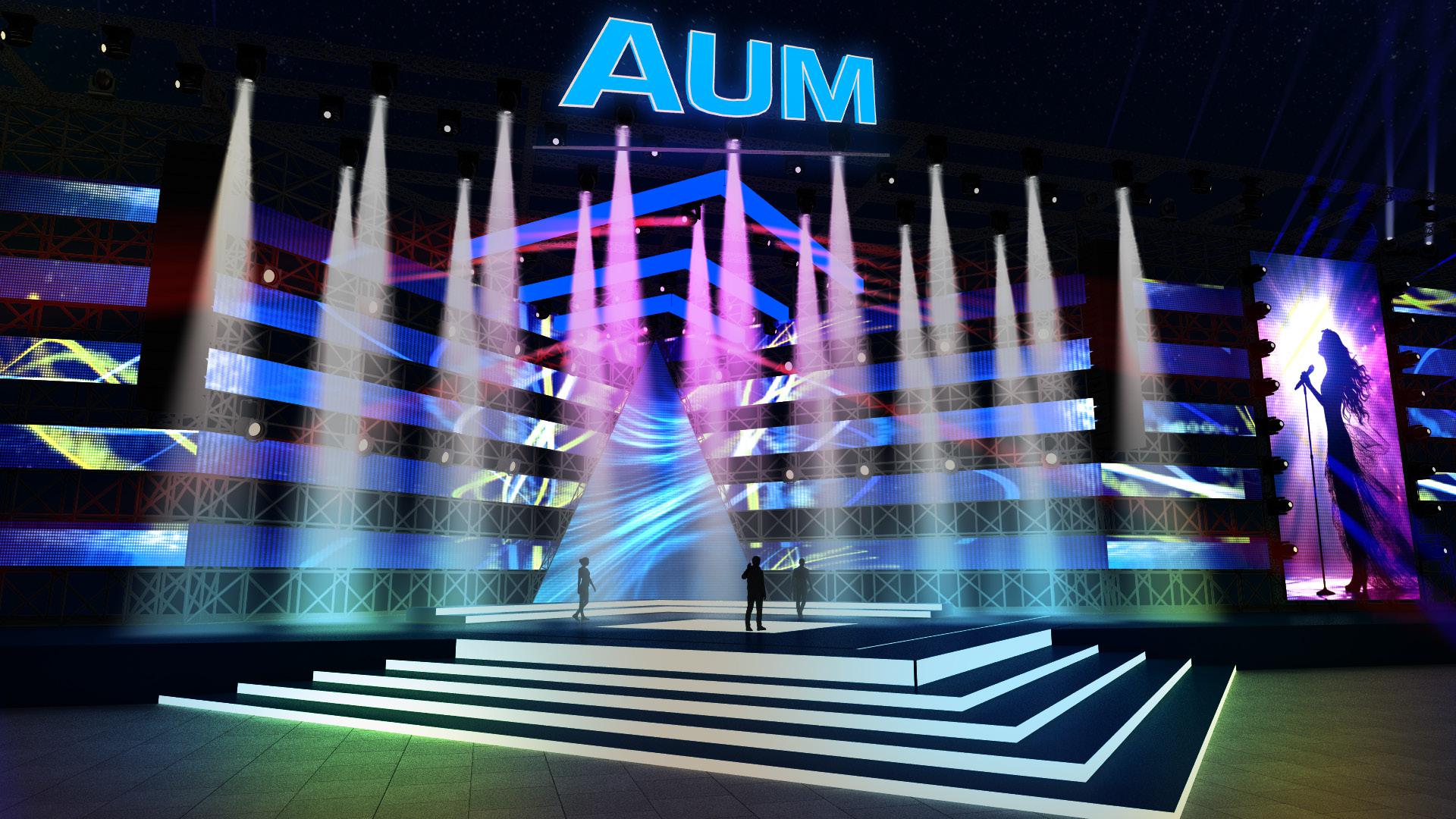 AUM Music Concert 2023 render