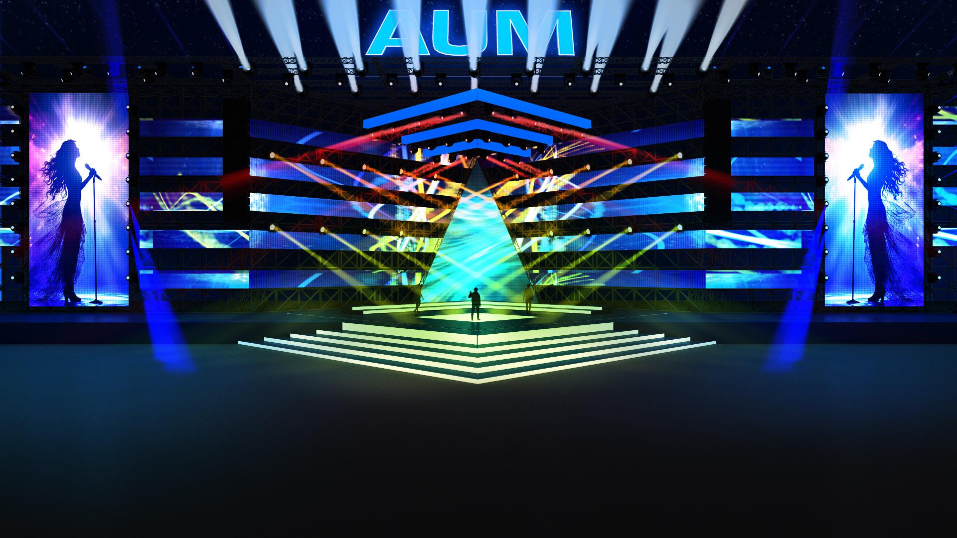 AUM Music Concert 2023 render