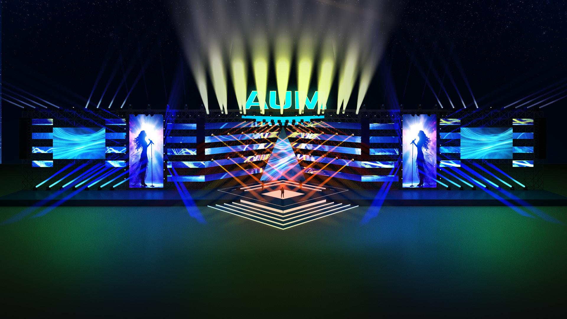 AUM Music Concert 2023 render