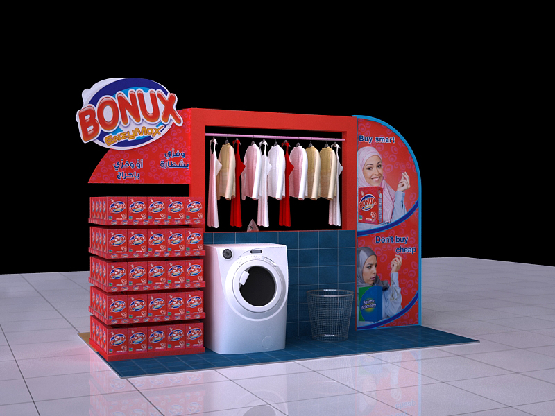 Bonux Display Stand