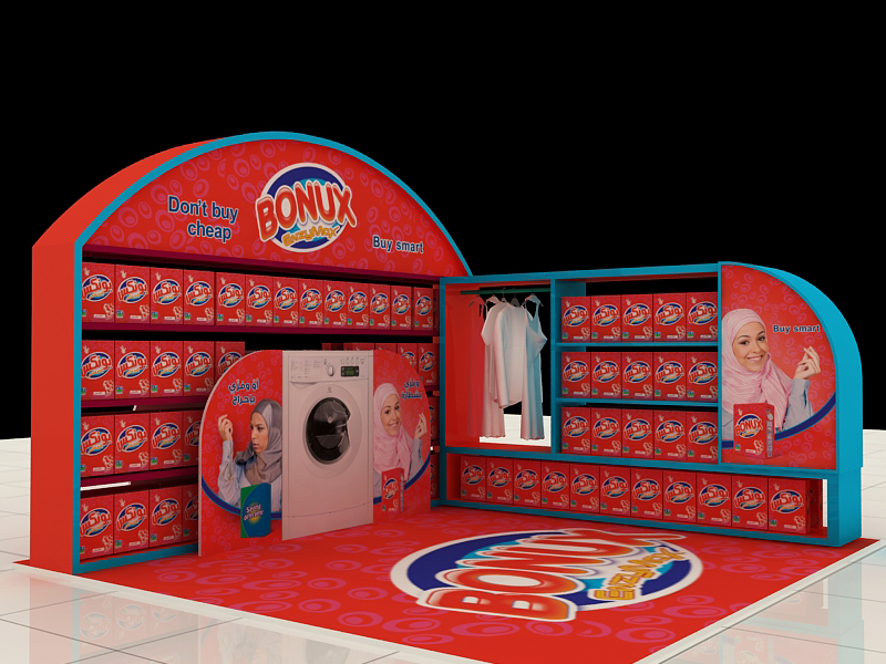 Bonux Display Stand