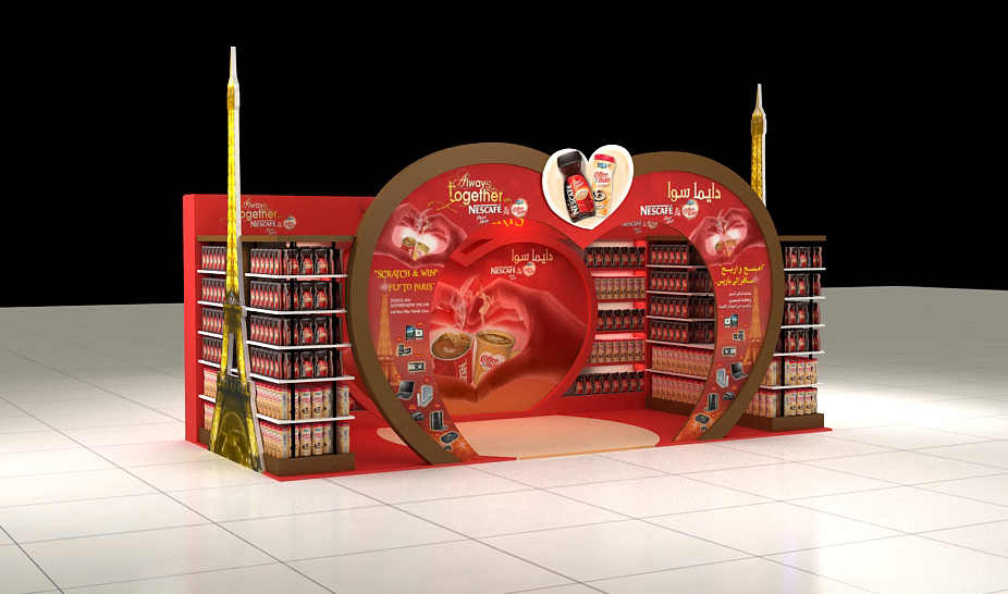 Nestlé Display Stand
