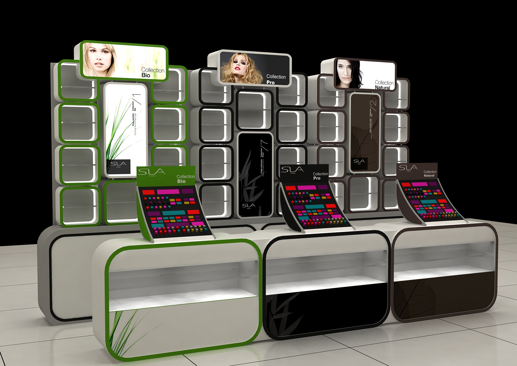 SLA Display Stand