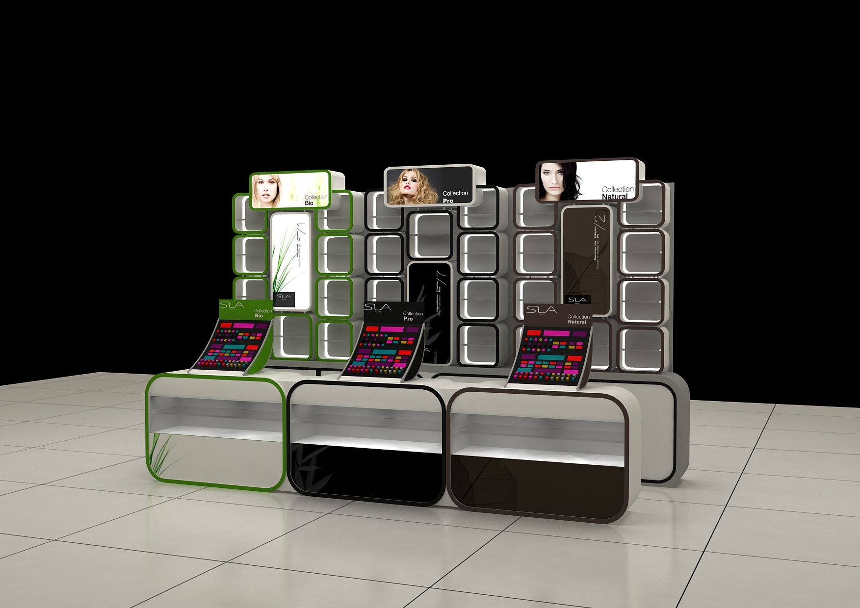 SLA Display Stand