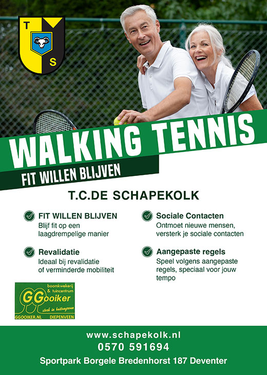 Schapekolk Tennis NL Environmental Graphics