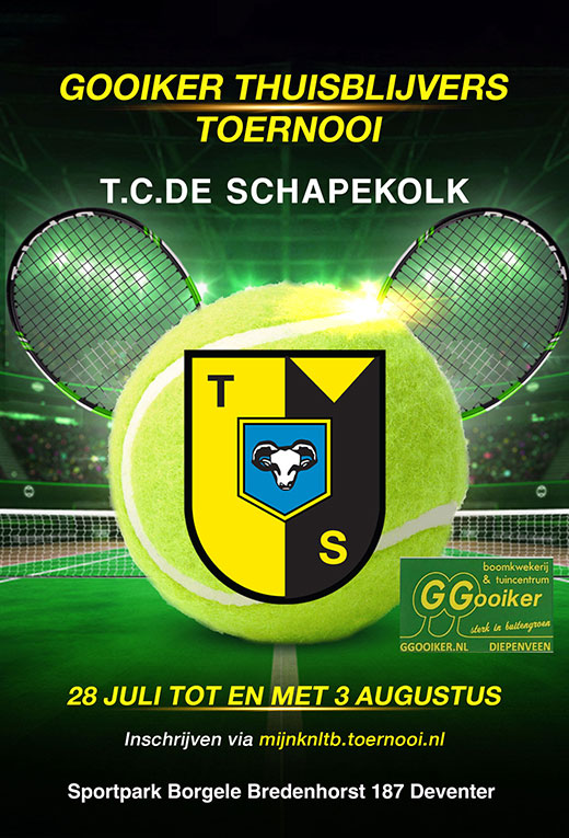 Schapekolk Tennis NL Environmental Graphics