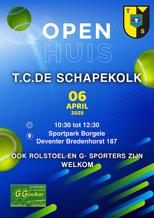 Schapekolk Tennis NL Environmental Graphics