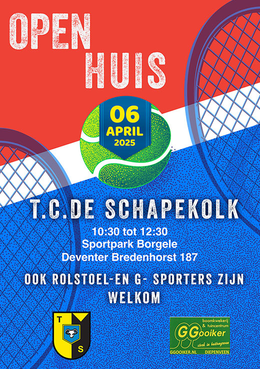 Schapekolk Tennis NL Environmental Graphics